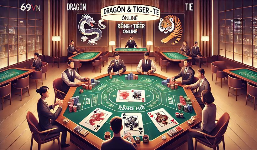 Hướng dẫn tính điểm trong Rồng Hổ – so sánh giá trị bài